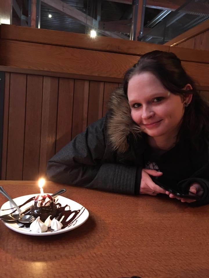 Birthday lunch with my daughter