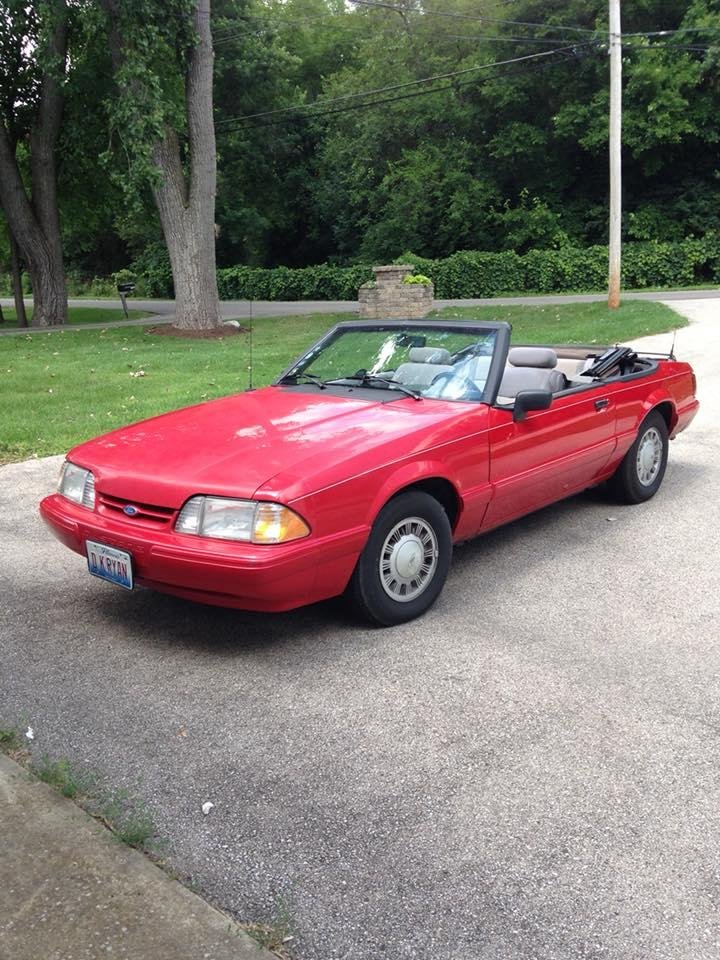 Took my baby out to lunch today! First time out of storage today. She still runs like a new car.