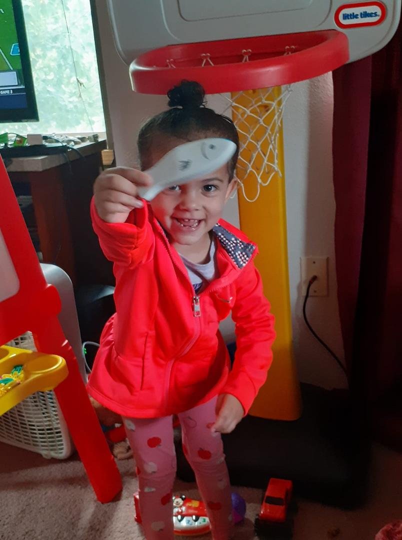 My Great Niece Ava-Matic!! She is something else!!