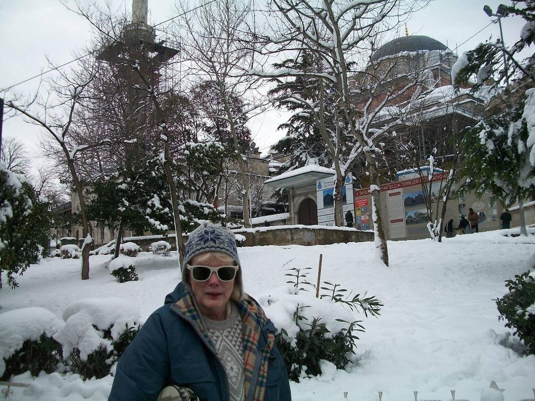 snow in Istanbul