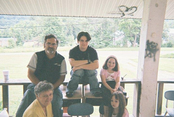 William Hatcher's album, trip up to see grandkids