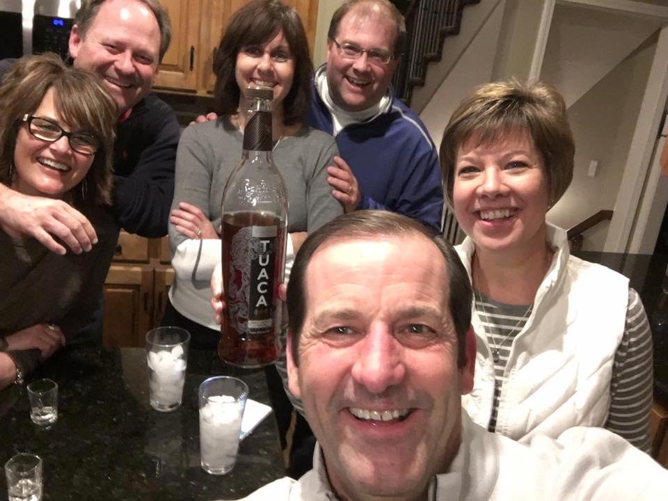 Great time with Gibson's and Everhart's after topgolf.