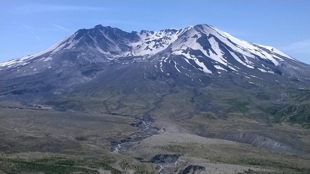 Visited Mt. St. Helens today. Simply awesome. One has to see it in person, but here is just a little taste in this image I took today.
