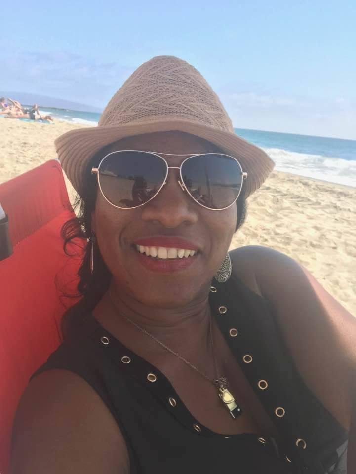 Enjoying the beach!