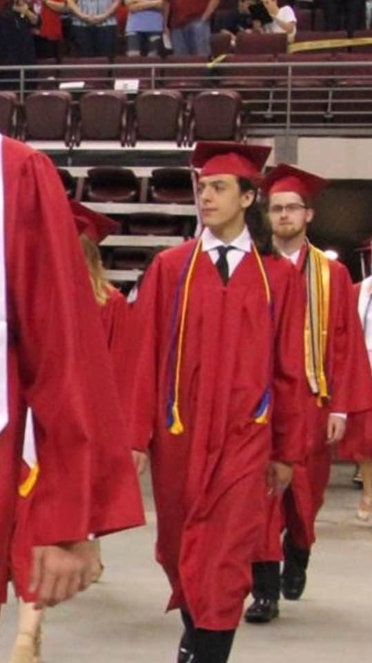 Can't believe he's all grown up & ready for
College! The years go by too quickly.
Oldest grandson .. Thomas Gillette.