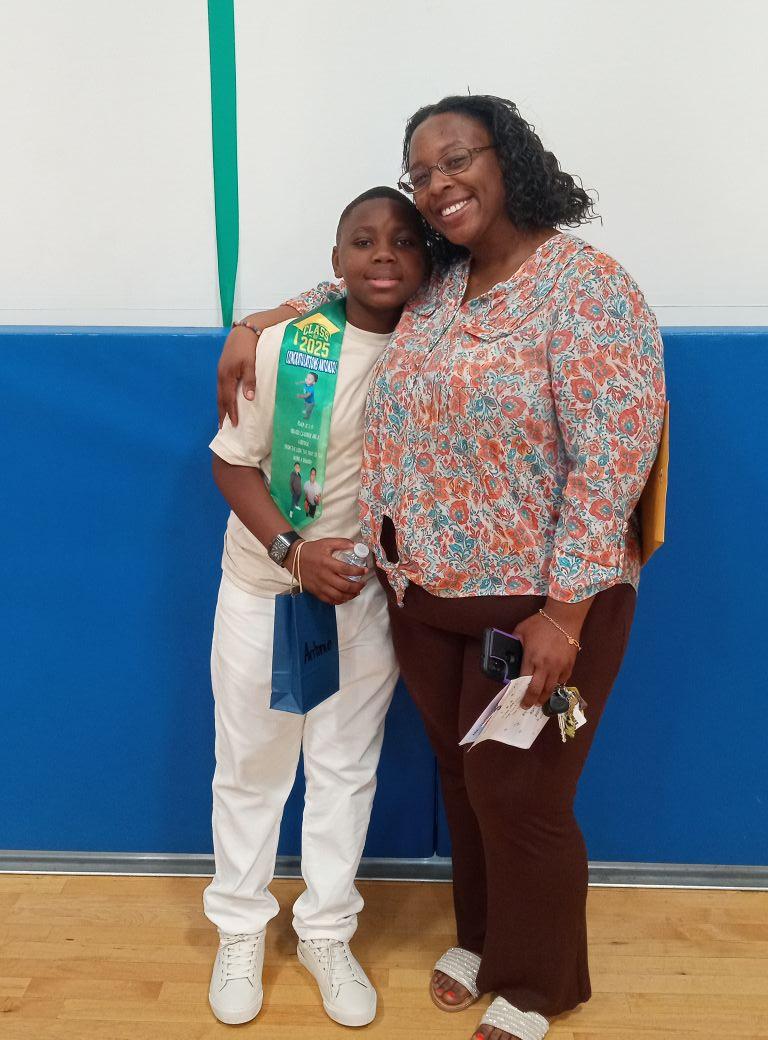 He's going to middle school.congrats son.. Dad is proud of you..#Baker boy.