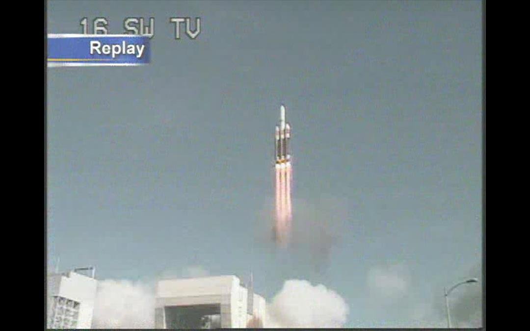 Delta iV Heavy launch from Vandenberg AFB in California