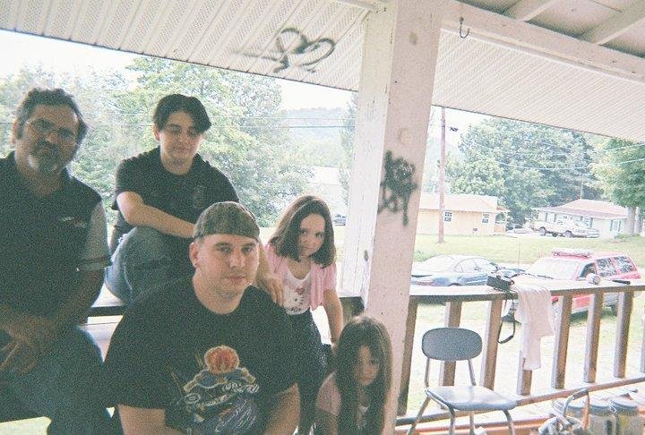 William Hatcher's album, trip up to see grandkids