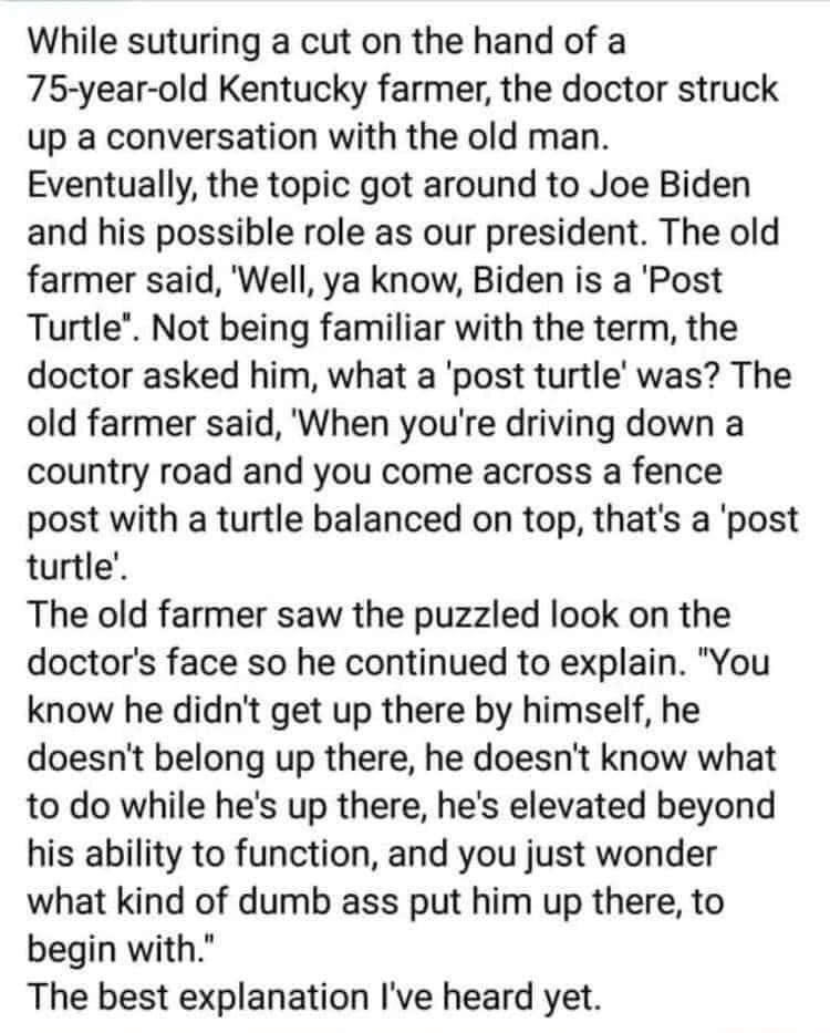 NOW....I understand Biden! LOL🤣😎