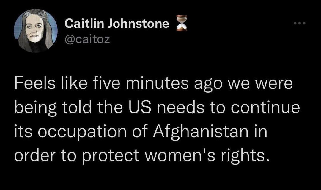 The American Taliban is imposing its theocracy via an activist Rightwing Supreme Court majority.