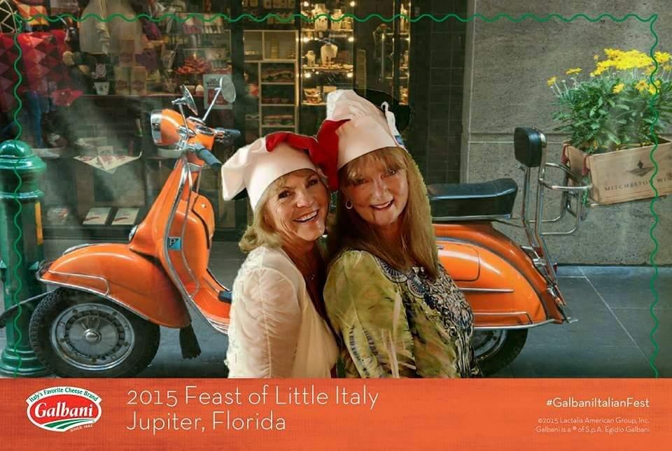 Fun time with my friend Pat at the Italian Festival....ciao!