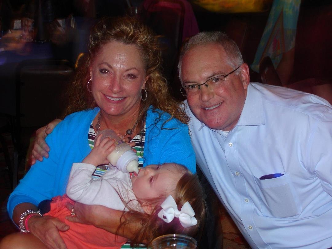Carolyn, Jeff, and Kennedy at Emily & Chris' Wedding (4.6.2013)