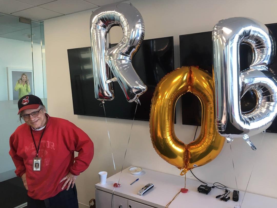 my birthday celebration with my company. I'll never forget this as I celebrate turning 73 AND celebrate moving back to my hometown of Mentor, Ohio.