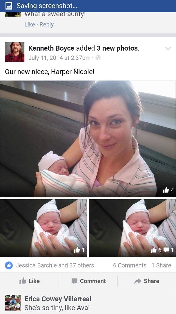 Happy Birthday Harper! The big 3