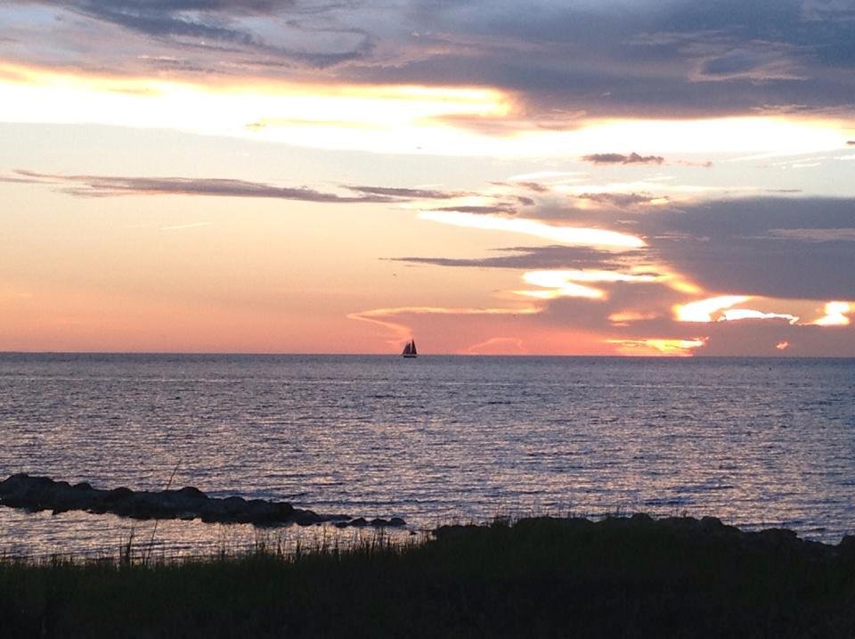 Sunset today