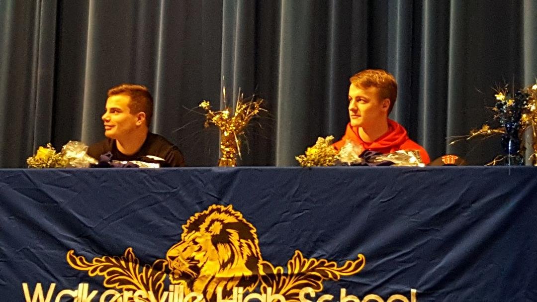 Congratulations to BJ Borowski on his NLI signing ceremony at Walkersville High yesterday. Playing lacrosse at University of Tampa in the fall. Happy for him and so proud of all 3 of my kids!