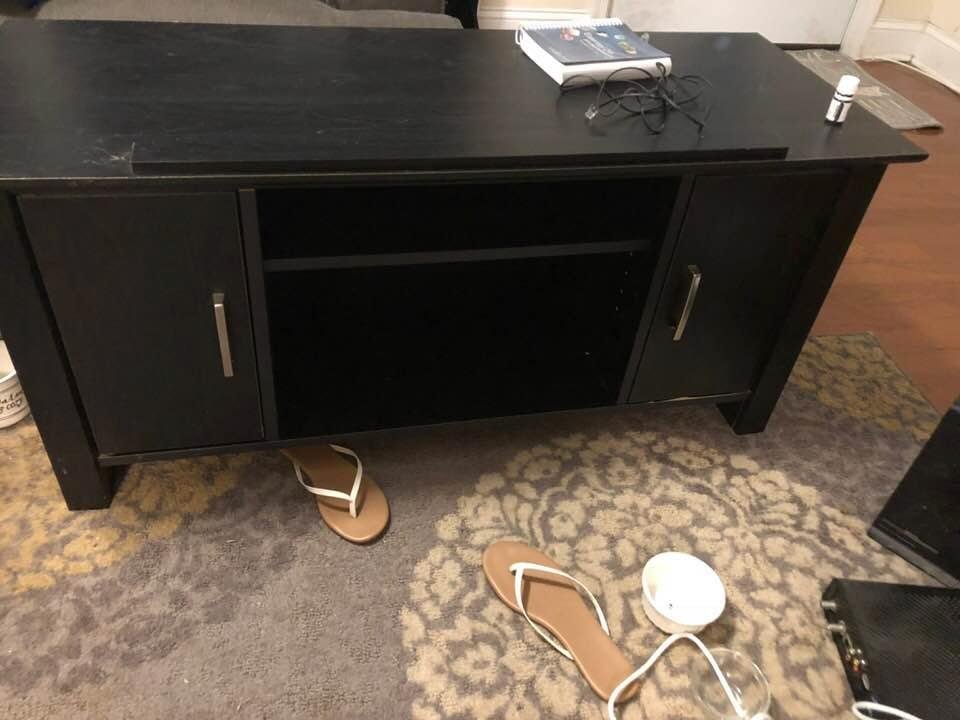 T.V.Stand Free. Porch pick up. PM if interested.