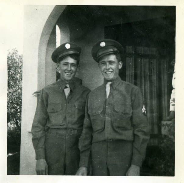 So proud of you, Dad and uncle Del. We celebrate you this Veterans Day!