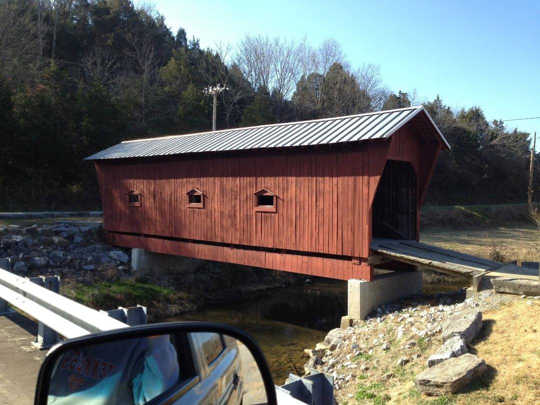 William Shepherd's album, Bible's Covered Bridge - Buddy's photos
