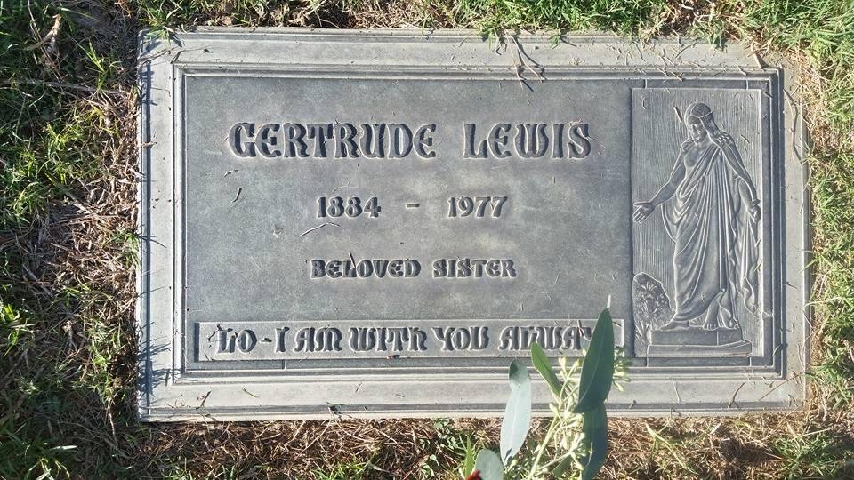My great Aunt Gertrude, on my dad's side.