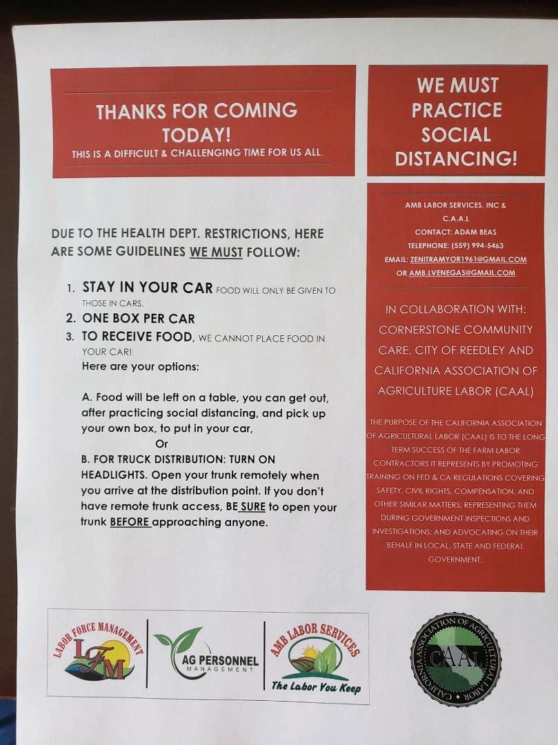 Paving forward please share as we continue to recognize the essential workforce the farm labor contractor and the farmworkers..g