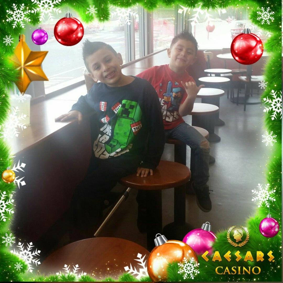 Antonio wanted a Frapachino break.