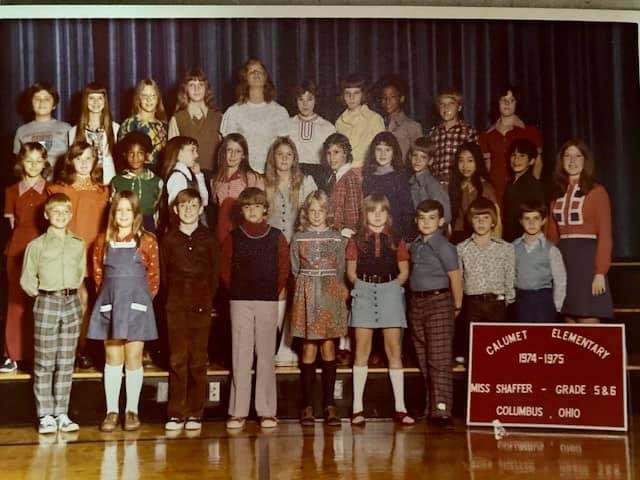 Blast from the past! Check out the pants I’m sportin. That year I had the prettiest teacher that I ever had in school. I will never forget her.