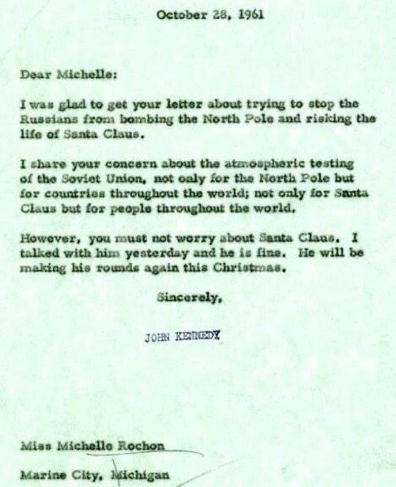 This is what a REAL president would say and do.