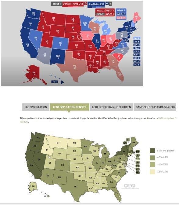 I noticed a curious association.