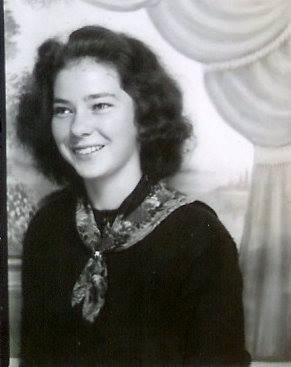 This lady looks like me. I found this picture in my grandmothers photo album. It is from 1940's. I think there is a chance it may be my mother. No one seems to know. So I am sharing this on FB in hopes that someone may reco