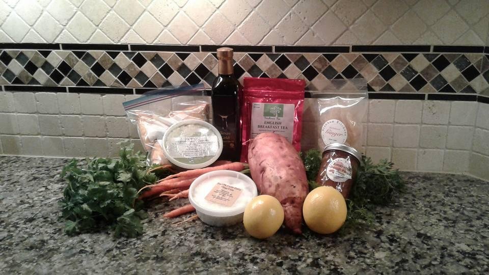 Our bounty today.
