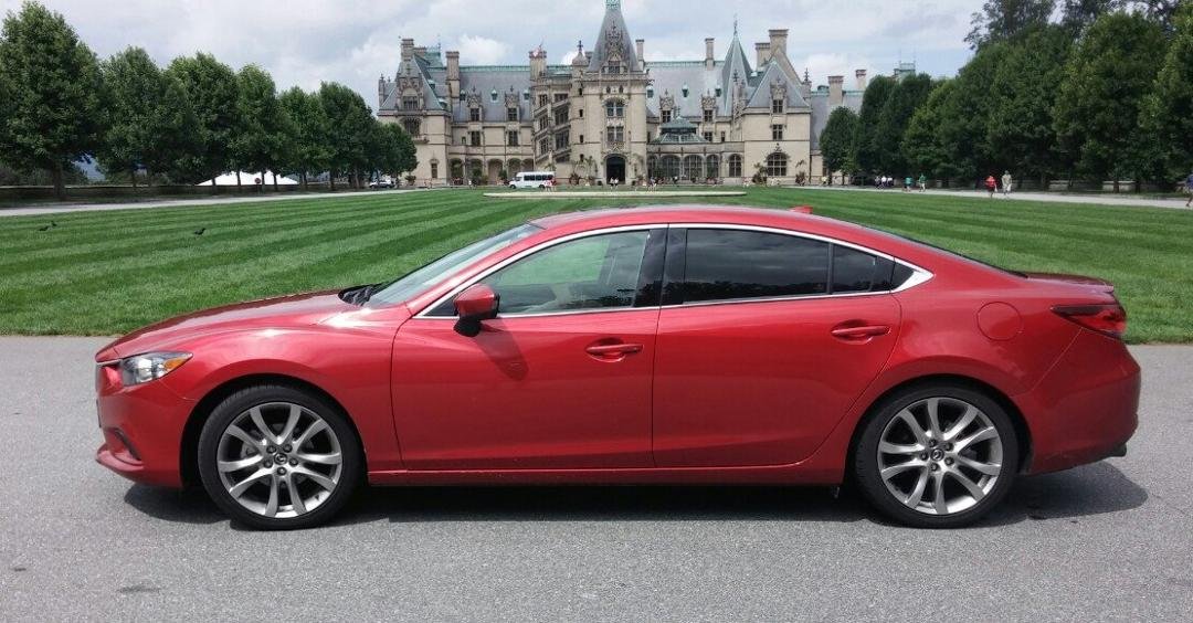 I decided the Biltmore (Vanderbilt home in Ashville) didn't do justice to my Mazda 6.