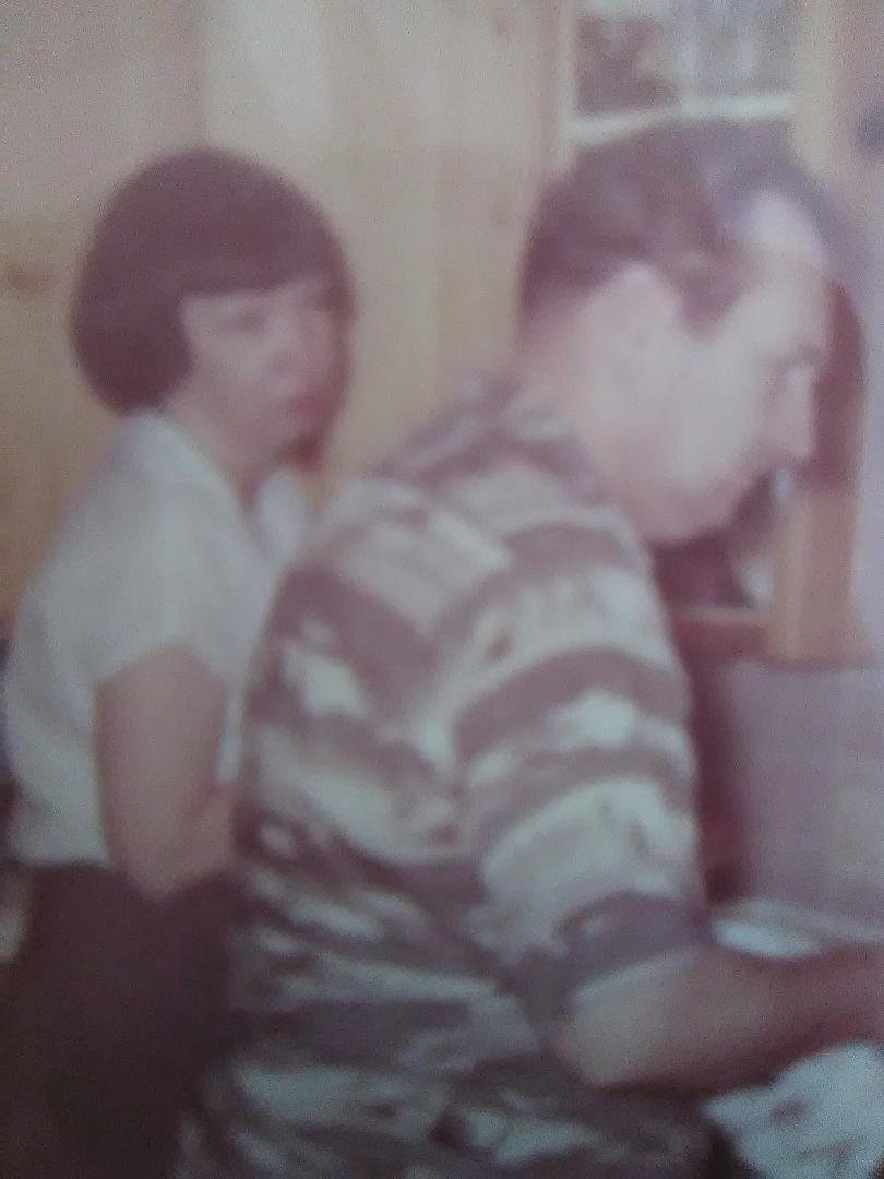 My Aunt Bette and Grandpa Adams. Bette was my first art teacher. She attended Otis Art Institute. I started class with her at age 10 in her home off of El Paso on Division St. in Highland Park. She developed a large student