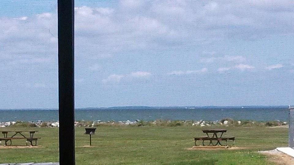 This is the water down at Northern Neck. It is beautiful here.