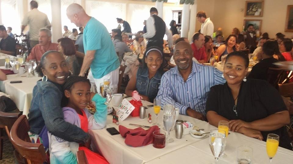 Enjoying Father's Day with our # 1!@ the Hayes Mansion San Jose Ca.