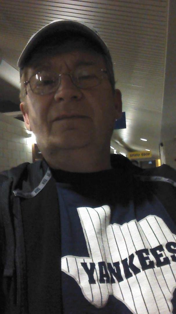 My new T-shirt from Chrissy, got a few rude comments at the Angelo state game last night.