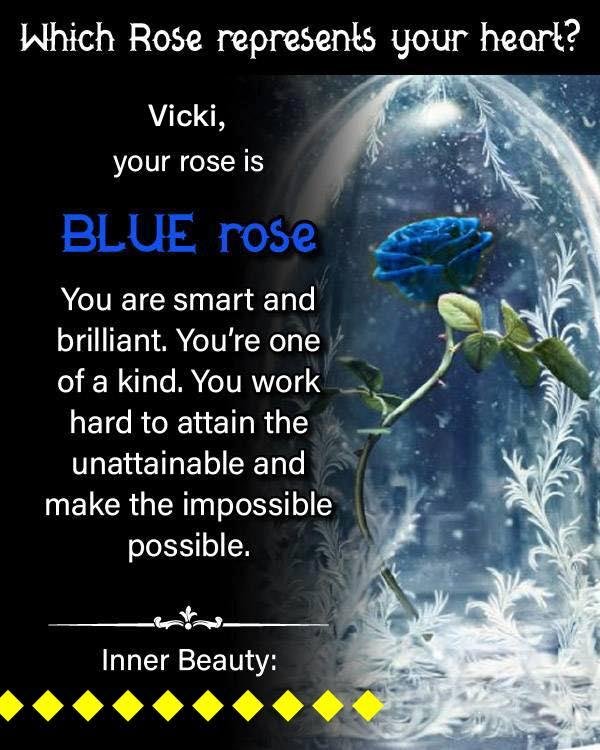 I love blue and would love to see blue roses grow in my garden