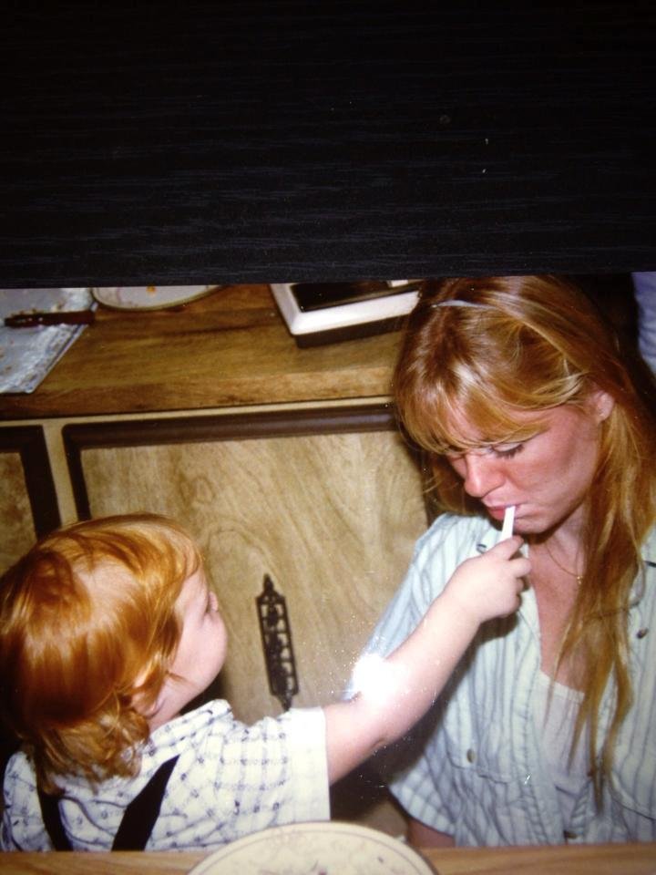 Throwback Thursday Jr and mommy ❤️