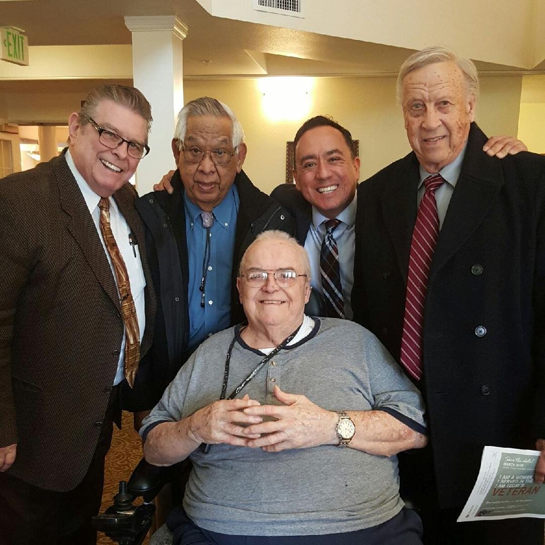 Ralph looks good to be 94 yrs old.