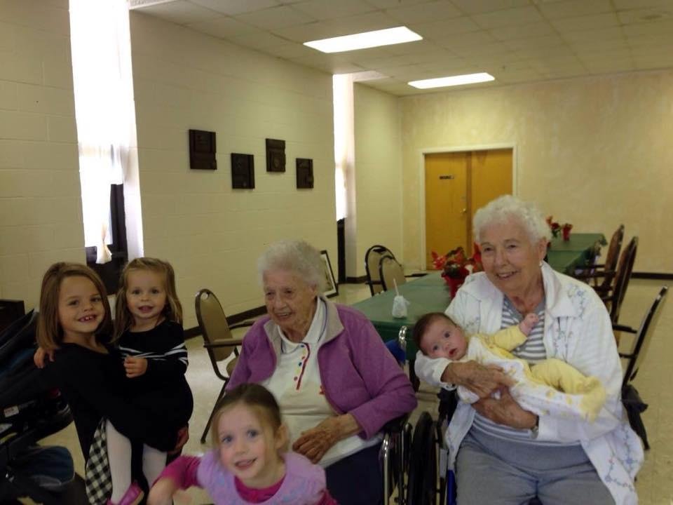 Yesterday, we got a call they were moving Aunt Shirley to another room (3 people per room) in a locked ward because of her "diagnosis", even though she has never tried to exit the nursing home. They thought it would be les