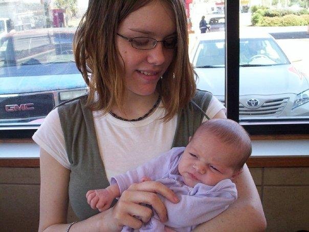 Irene and her baby Allison