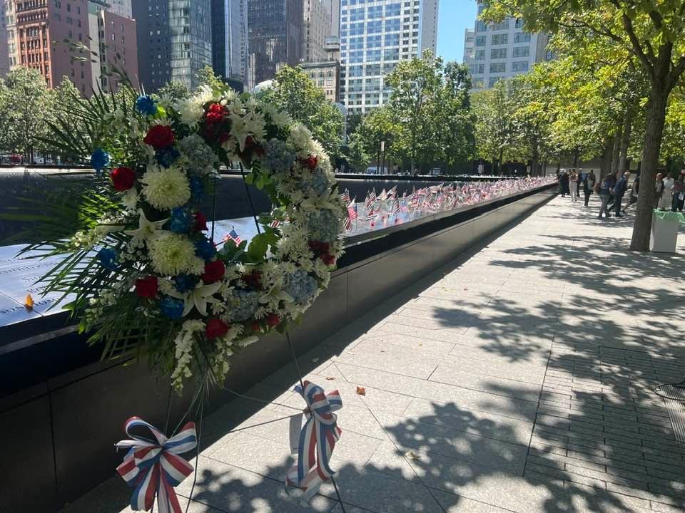 Another solemn day at the 911 Memorial today…..24 years, somehow still feels like yesterday. Please never forget!