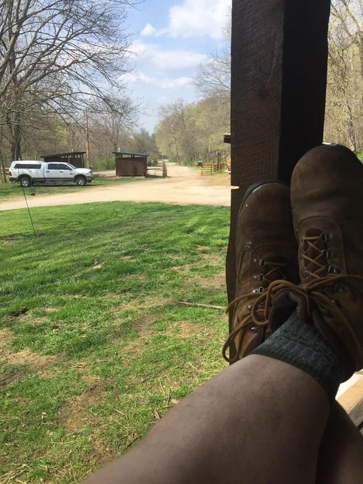 Relaxing after a hard day at Beaumont