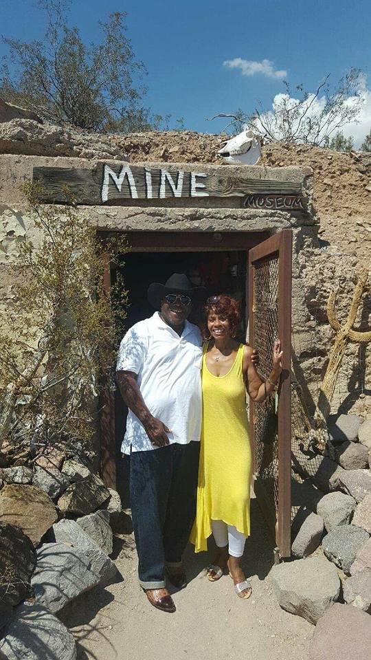 Arrested by my law and order guy. Oatman Arizona.
