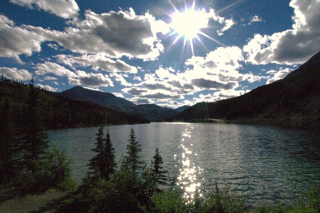 Summit Lake Provincial Park in British Columbia.