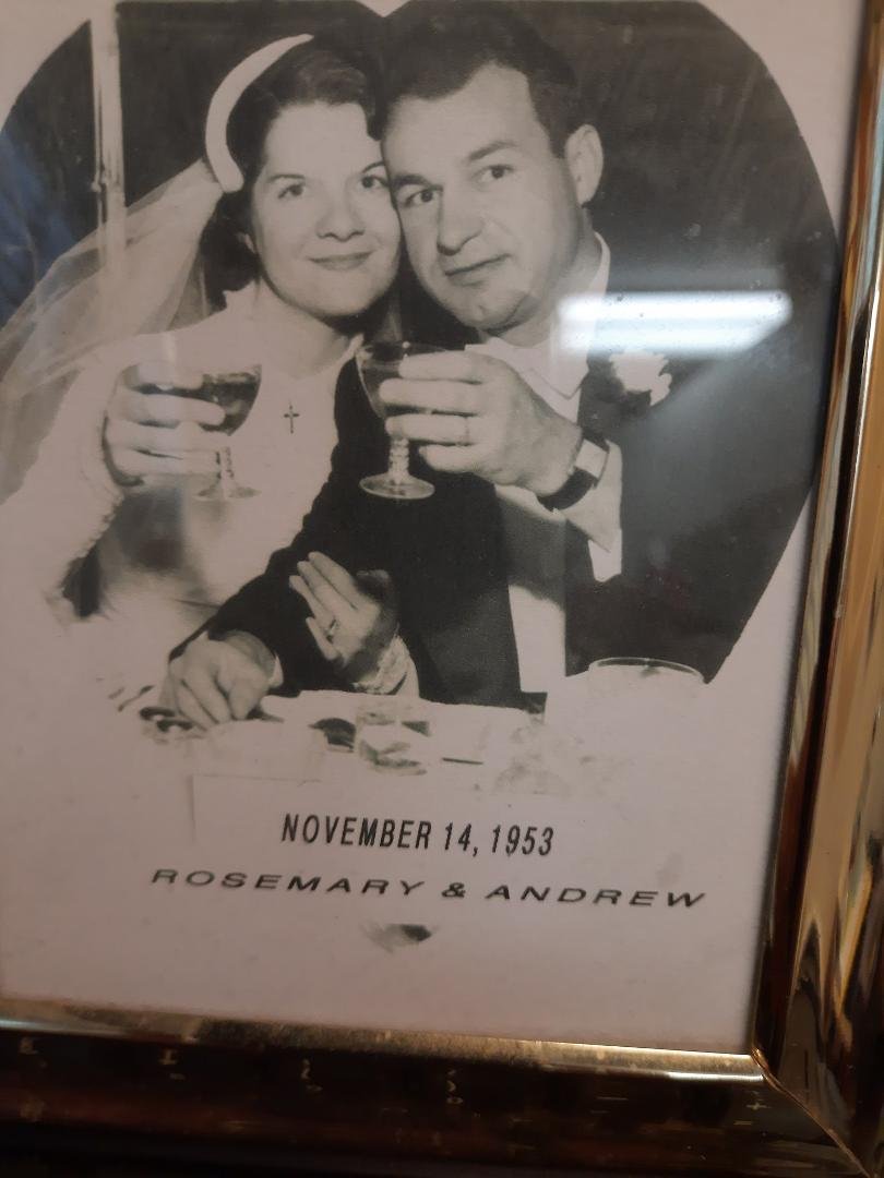 Hey Mom...know you would understand that work is what happens when making other plans...as paraphrased in a song...while you are away from this mortal platform there is not a day passes where my thoughts and memories are in