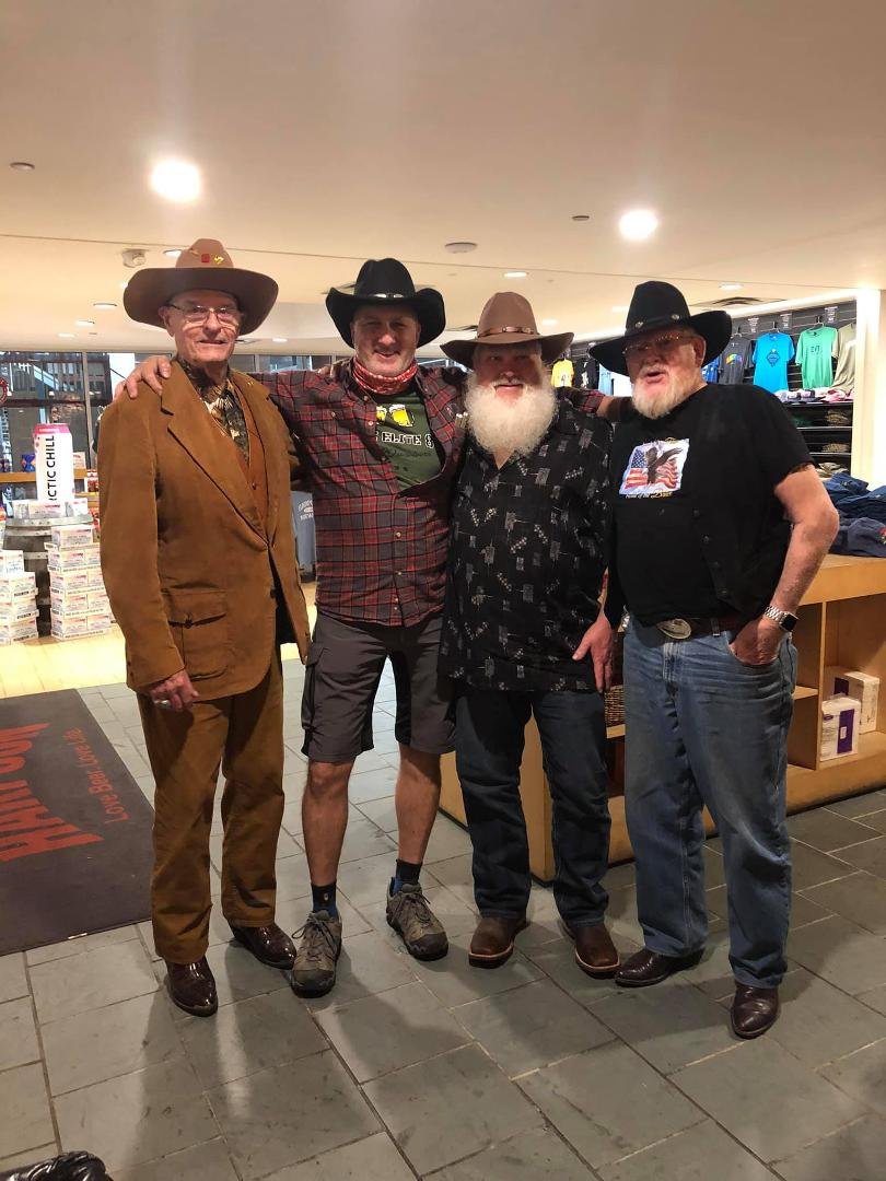 The four Amigos. Yee Haw!!