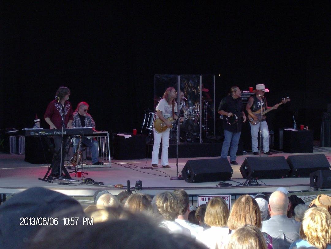 This is the Marshall Tucker Band playing at the Alameda county fair circa 2013! Tom is playing the steel guitar! Tom also is an accomplished guitar player! He has played for numerous bands and has worked as a studio musicia