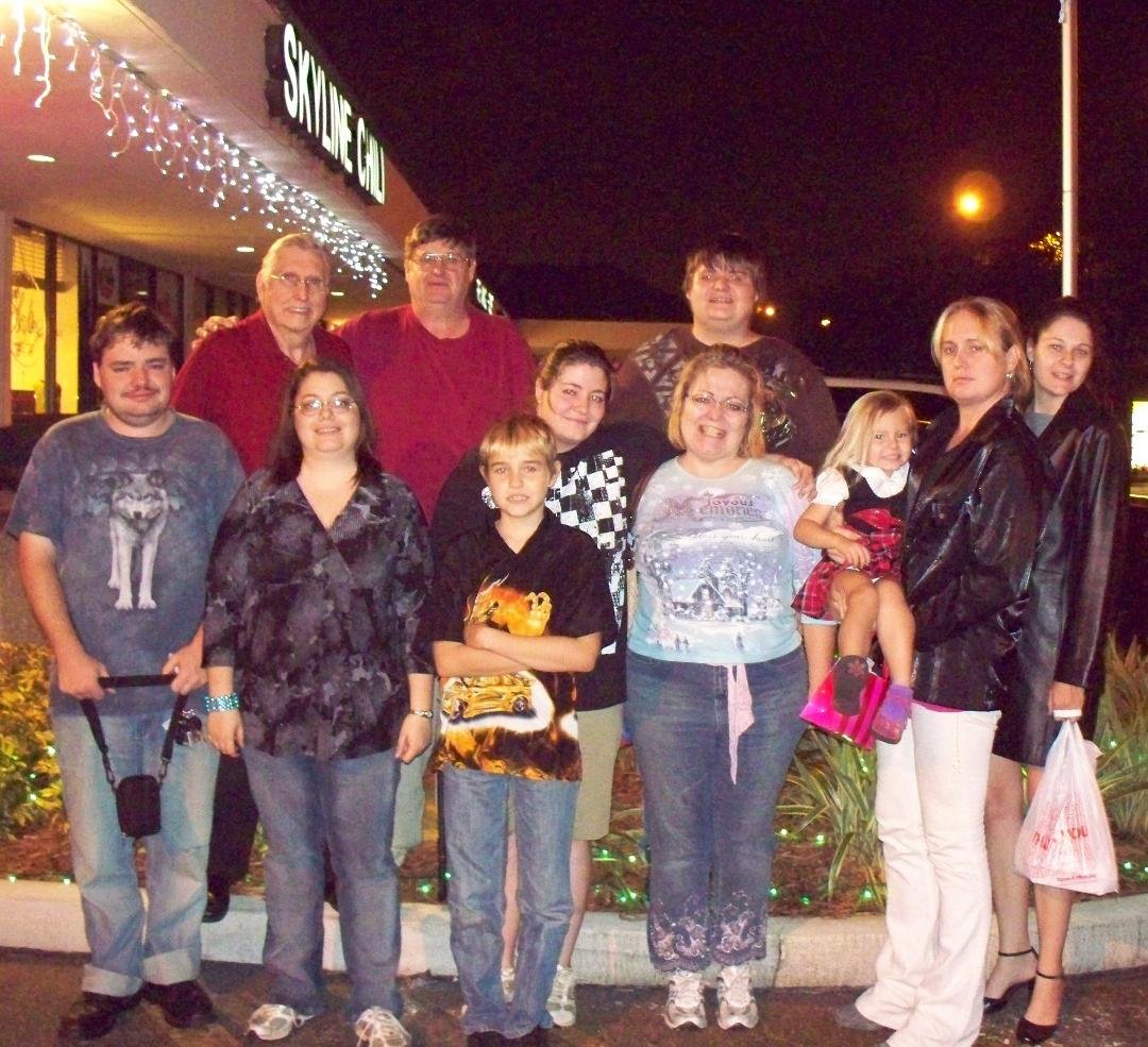 All of US at skyline Chili in Sunrise Fla