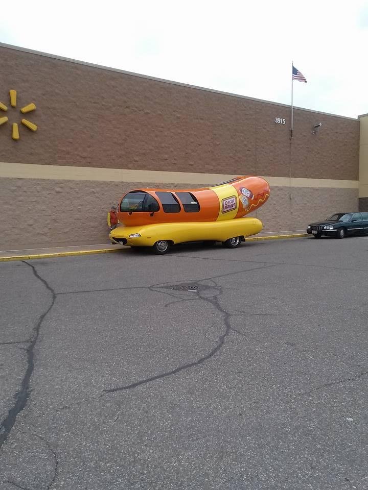 Look what's at eau claire Walmart